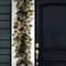 9' x 10" Pre-lit Glitter Artificial Christmas Pine Garland with Cones, Snowflakes and 100 Clear Lights